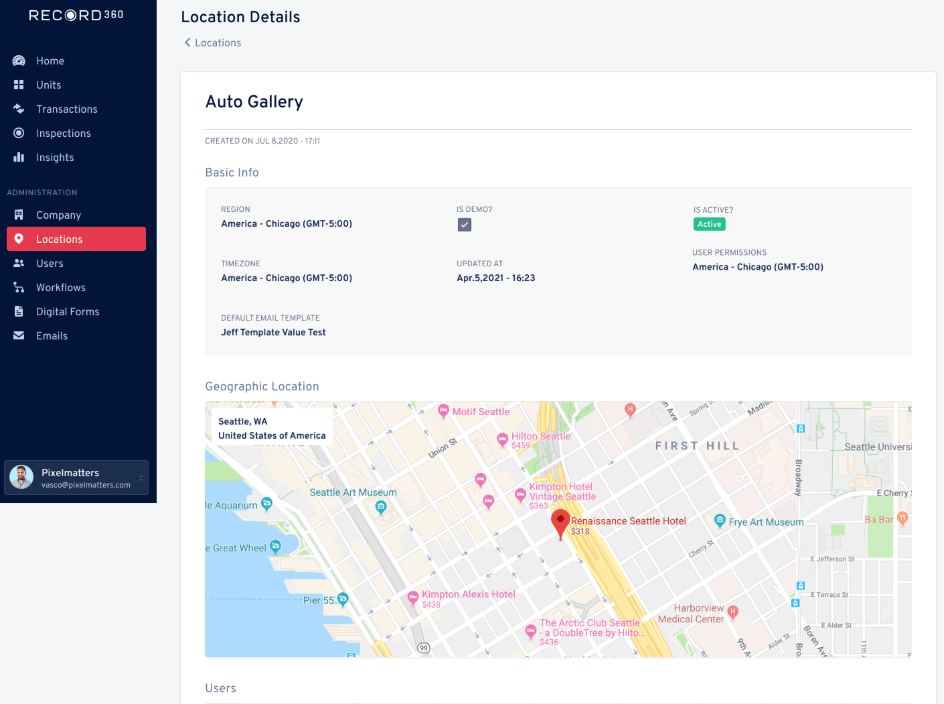 Heavy Equipment Inspection Software | Record360 Rental Platform