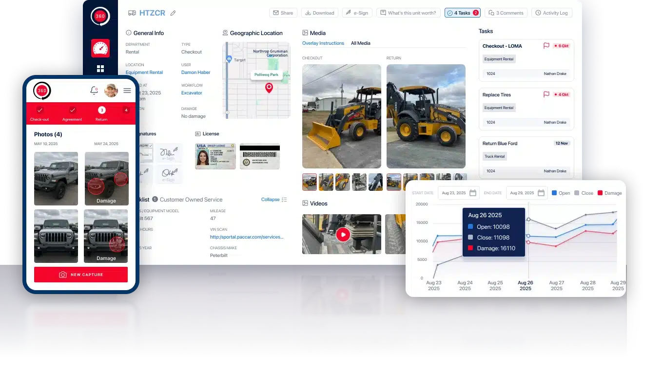 Record360 Inspections Dashboard