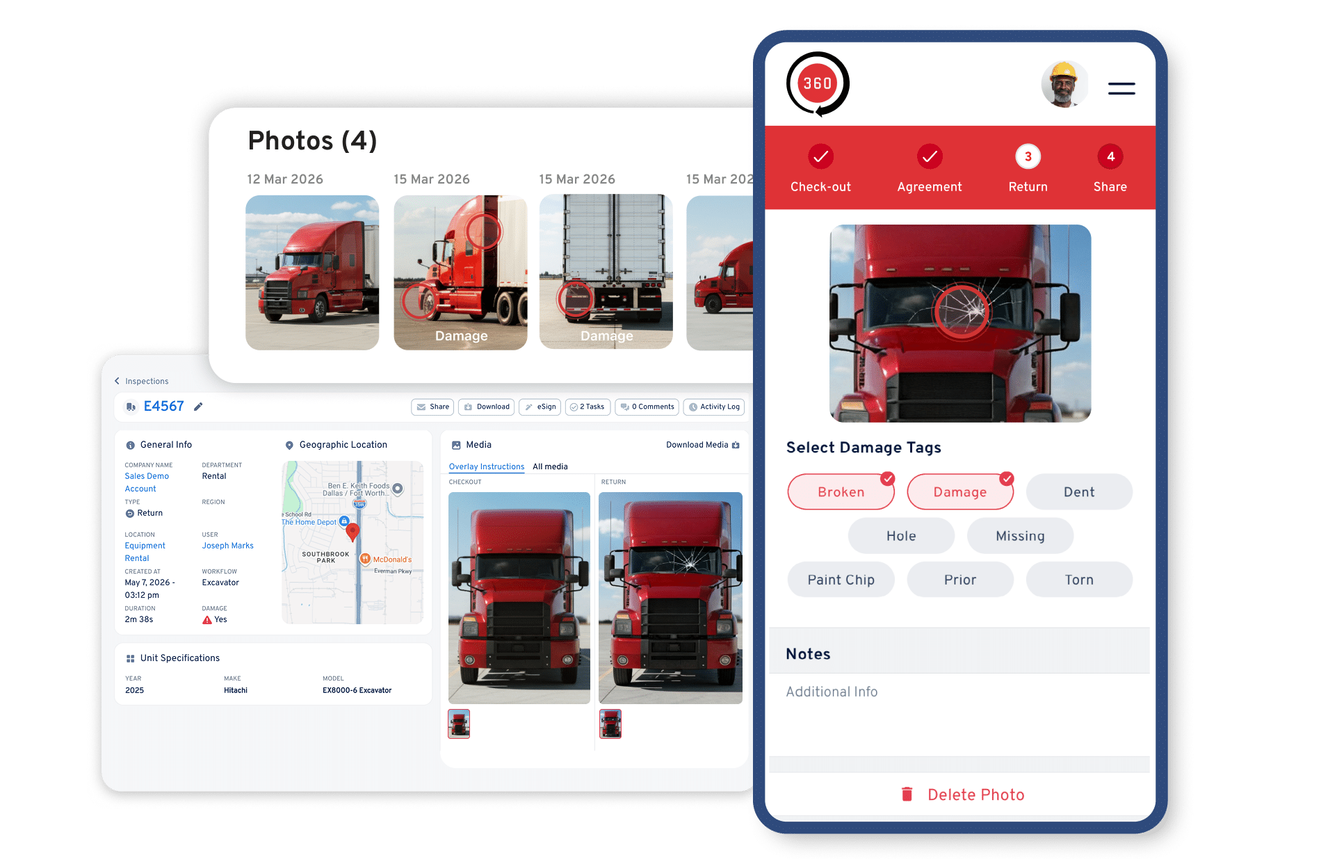 Record360 early issue detection