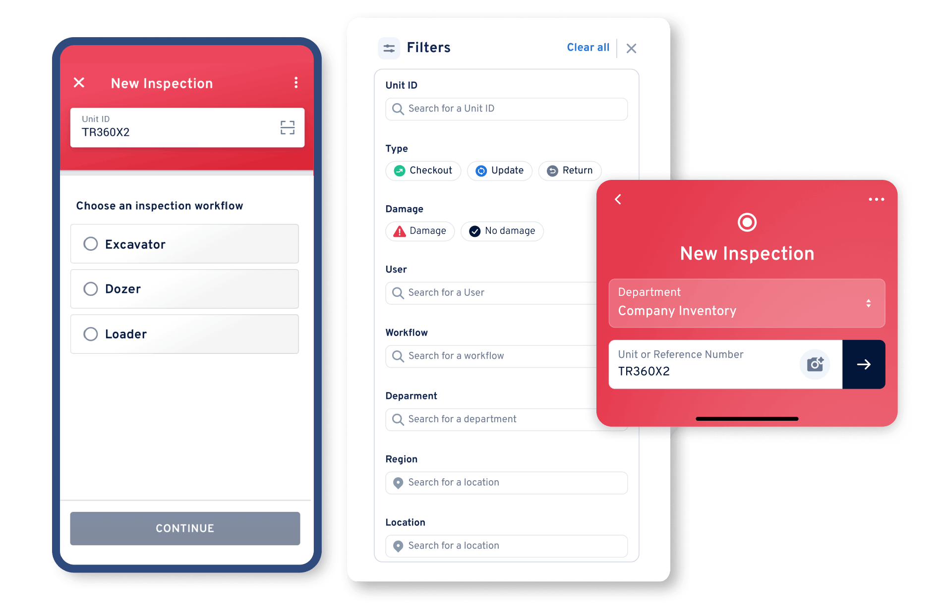 Record360 custom inspection templates