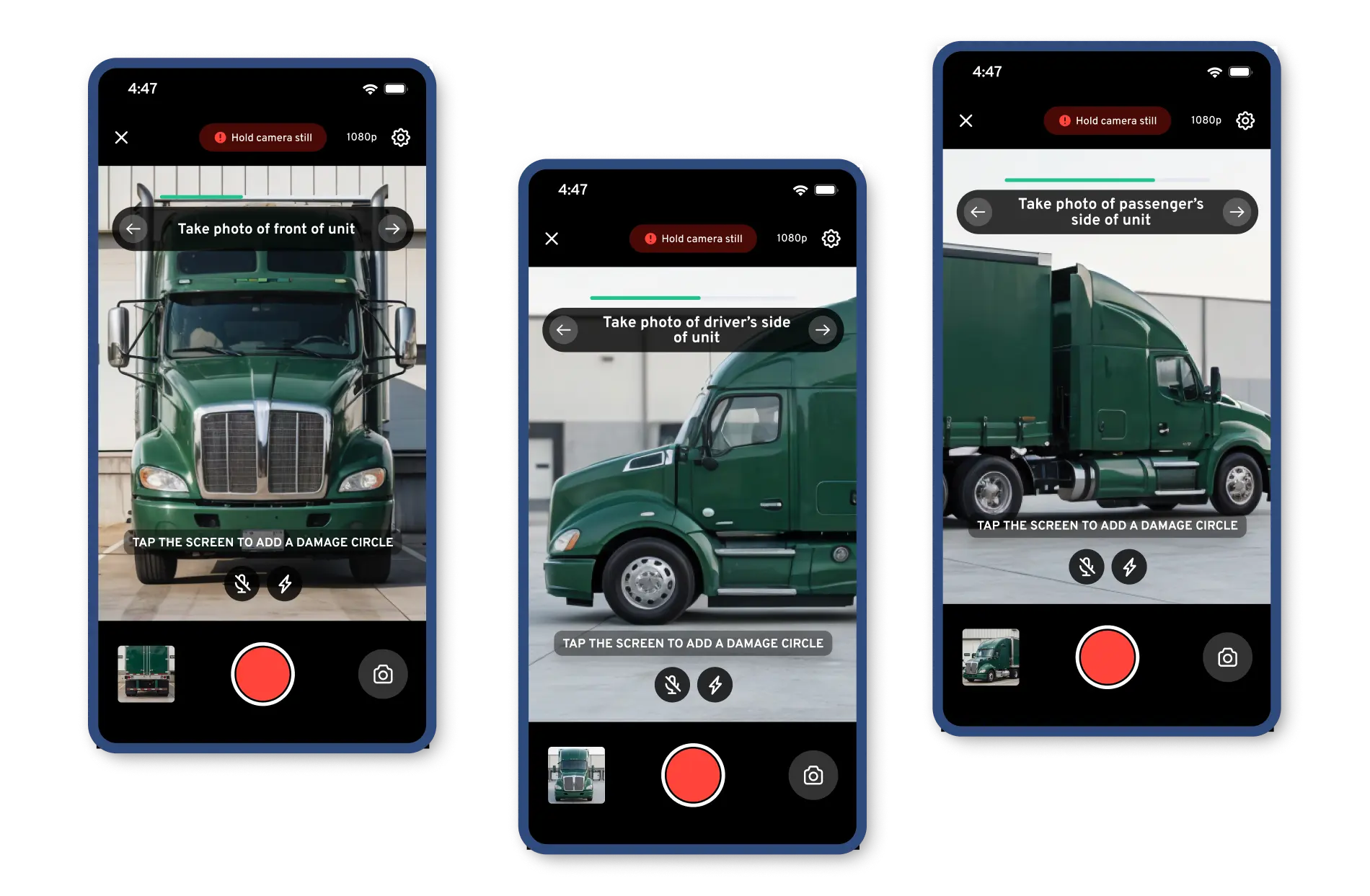 Photo and video condition capture on mobile