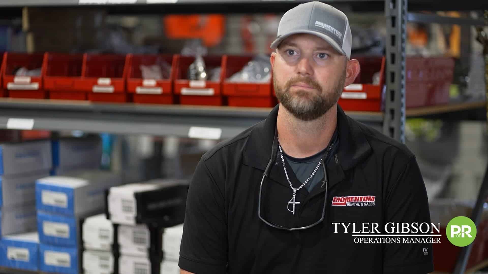 Tyler Gibson, Momentum Operations Manager