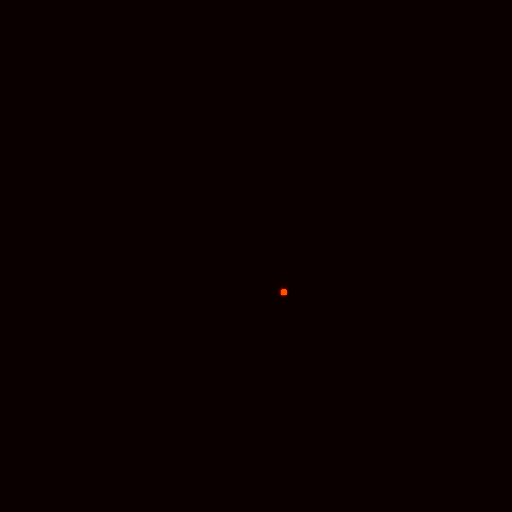 360AI heatmap overlay highlighting the windscreen chip location