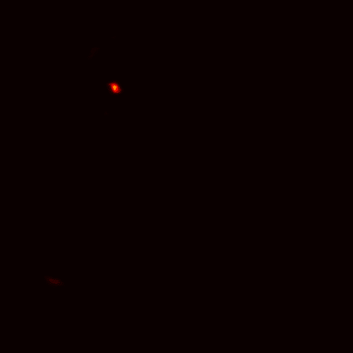 360AI heatmap overlay highlighting the nail puncture in the tyre
